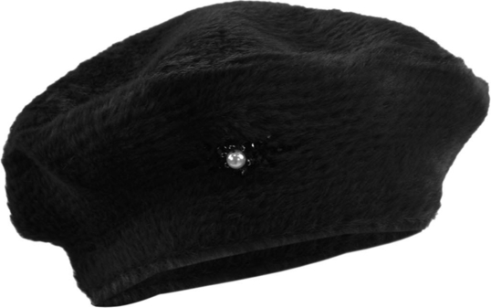 Czarna czapka Agrafka