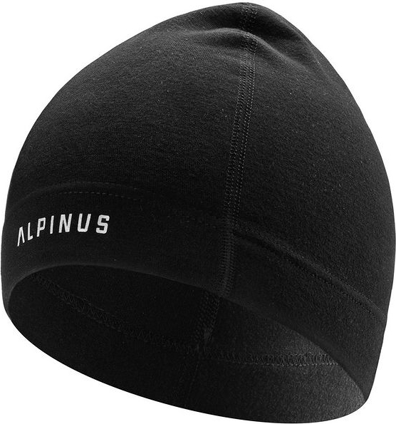 Czarna czapka Alpinus