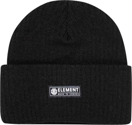 Czarna czapka Element