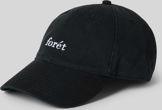 Czarna czapka Forét