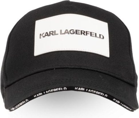 Czarna czapka Karl Lagerfeld