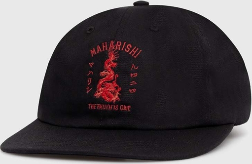 Czarna czapka Maharishi