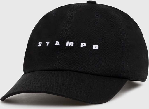 Czarna czapka Stampd