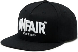 Czarna czapka Unfair Athletics