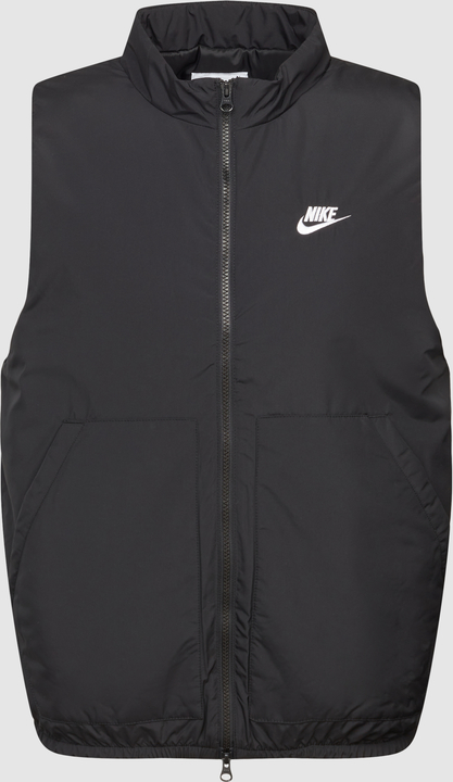 Czarna kamizelka Nike w sportowym stylu