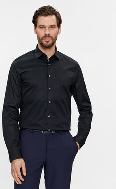 Czarna koszula Calvin Klein z długim rękawem