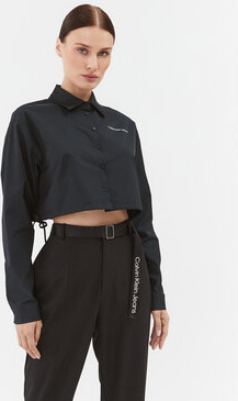 Czarna koszula Calvin Klein z jeansu