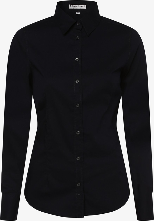 Czarna koszula Marie Lund z bawełny