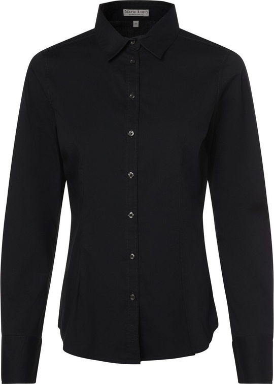 Czarna koszula Marie Lund z bawełny w stylu casual