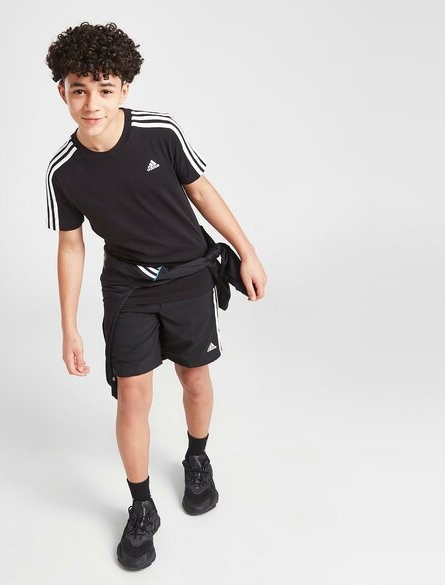 Czarna koszulka dziecięca Adidas Sportswear