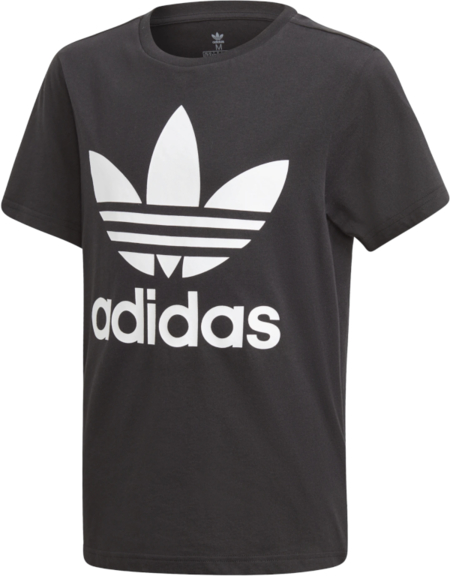 Czarna koszulka dziecięca Adidas z dzianiny