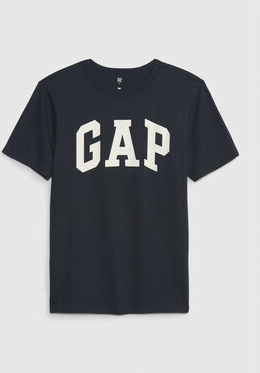 Czarna koszulka dziecięca Gap