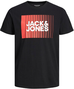 Czarna koszulka dziecięca Jack&jones Junior