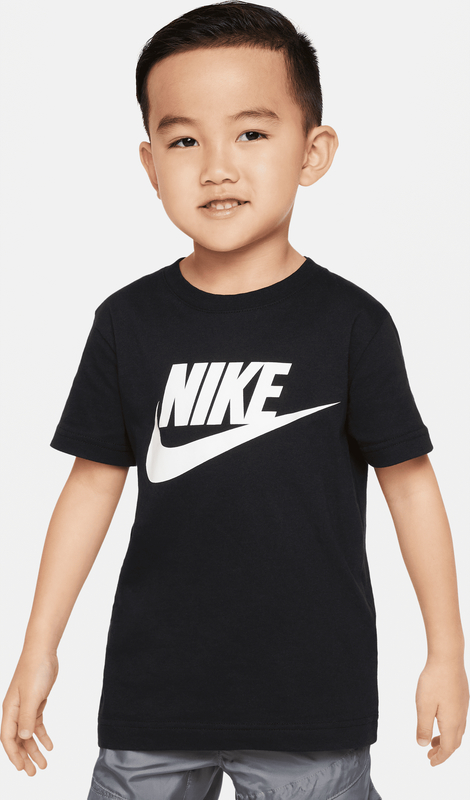 Czarna koszulka dziecięca Nike z dzianiny