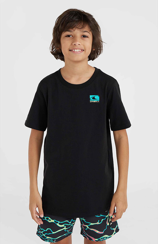 Czarna koszulka dziecięca O´neill z bawełny dla chłopców