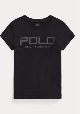 Czarna koszulka dziecięca POLO RALPH LAUREN