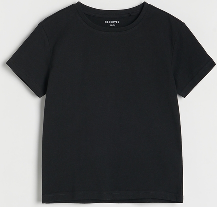 Czarna koszulka dziecięca Reserved