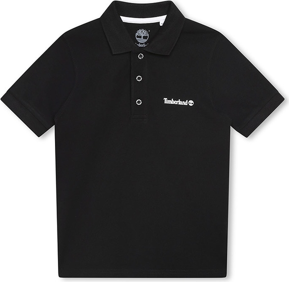 Czarna koszulka dziecięca Timberland