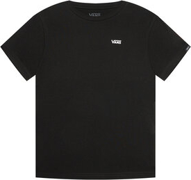 Czarna koszulka dziecięca Vans z krótkim rękawem dla chłopców