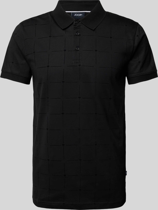 Czarna koszulka polo Joop! w stylu casual
