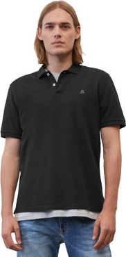 Czarna koszulka polo Marc O'Polo w stylu casual