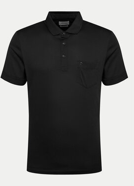 Czarna koszulka polo Pierre Cardin w stylu casual