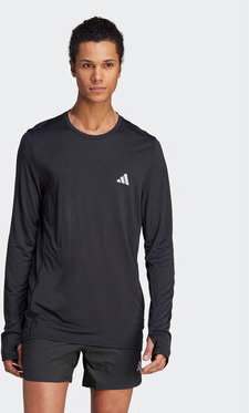 Czarna koszulka z długim rękawem Adidas