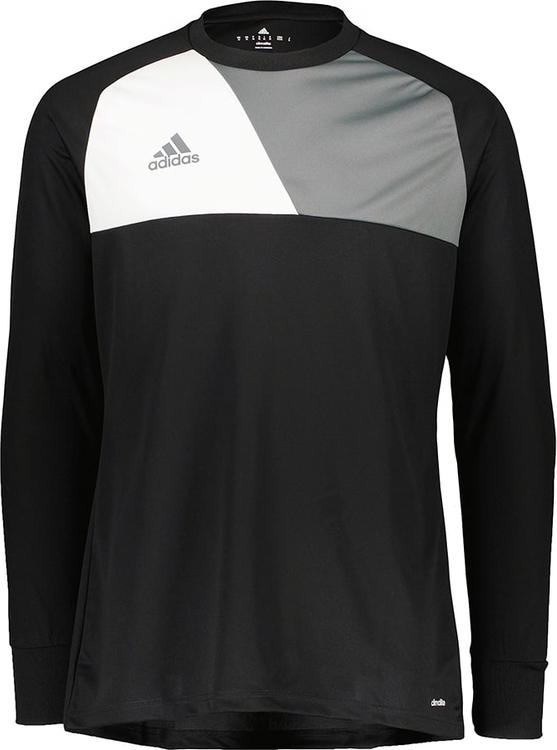 Czarna koszulka z długim rękawem Adidas w sportowym stylu z długim rękawem