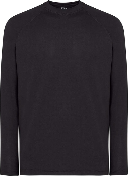 Czarna koszulka z długim rękawem JK Collection w stylu casual z długim rękawem