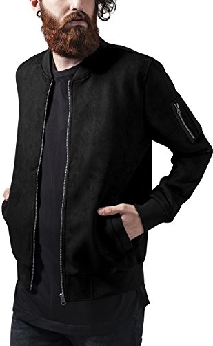 Czarna kurtka amazon.de w stylu casual