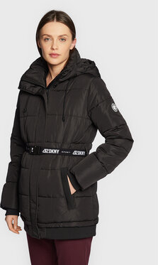 Czarna kurtka DKNY w stylu casual