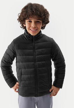 Czarna kurtka dziecięca 4F dla chłopców