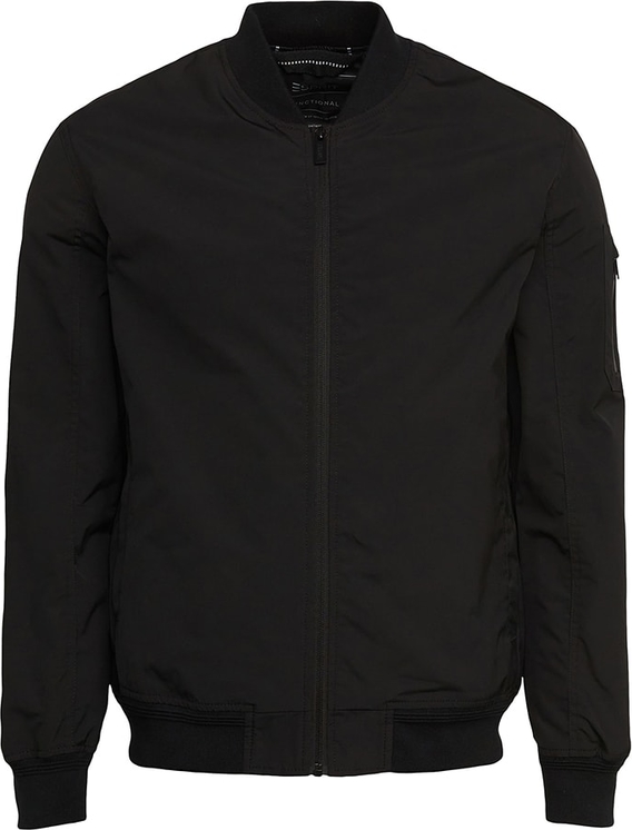 Czarna kurtka Esprit krótka w stylu casual