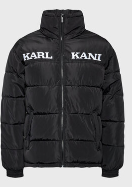 Czarna kurtka Karl Kani w stylu retro