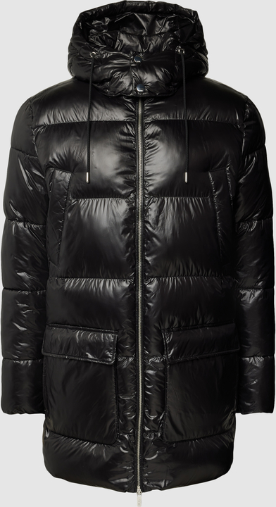 Czarna kurtka Karl Lagerfeld w stylu casual krótka