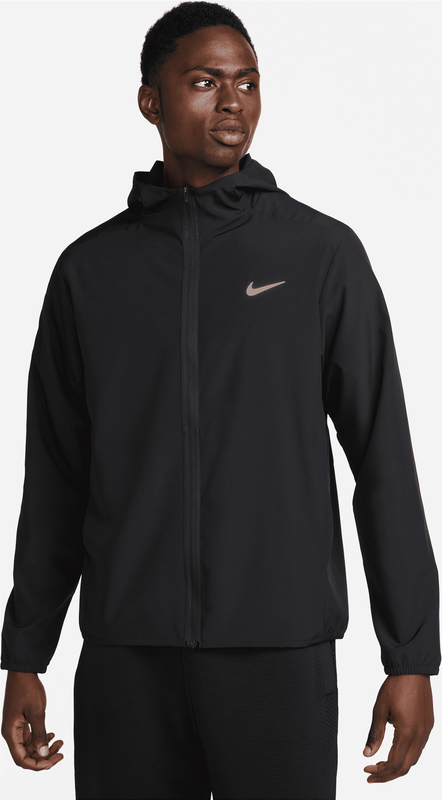 Czarna kurtka Nike w młodzieżowym stylu krótka