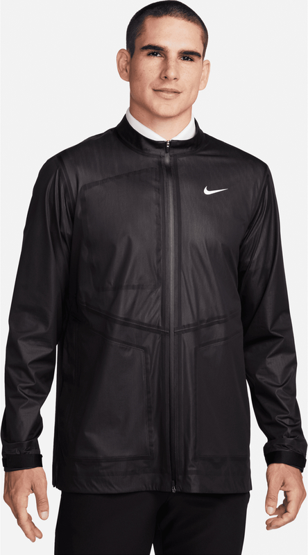 Czarna kurtka Nike w sportowym stylu krótka