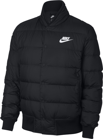 Czarna kurtka Nike w stylu retro