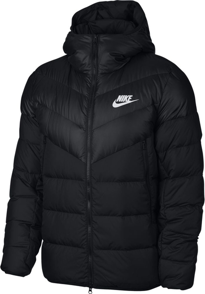 Czarna kurtka Nike w stylu retro