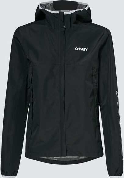 Czarna kurtka Oakley krótka w sportowym stylu