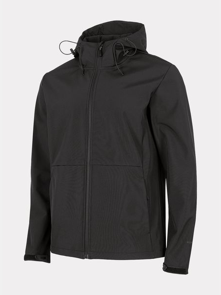 Czarna kurtka Outhorn w sportowym stylu krótka