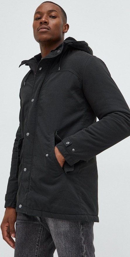 Czarna kurtka PRODUKT by Jack & Jones w stylu casual