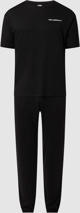 Czarna piżama Karl Lagerfeld