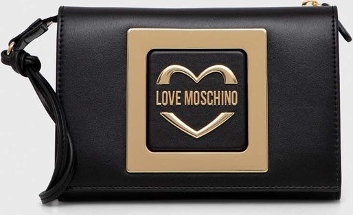 Czarna saszetka Love Moschino
