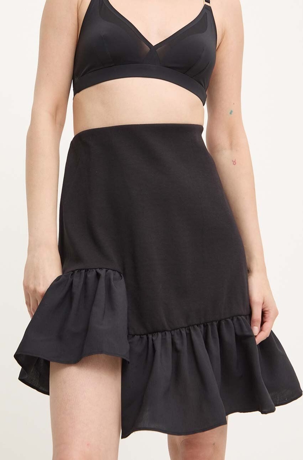 Czarna spódnica Answear Lab w stylu casual mini