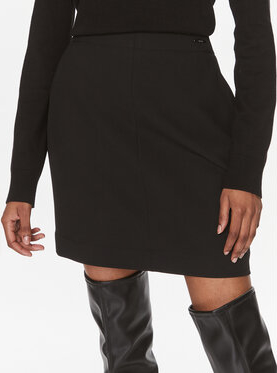 Czarna spódnica Calvin Klein w stylu casual mini