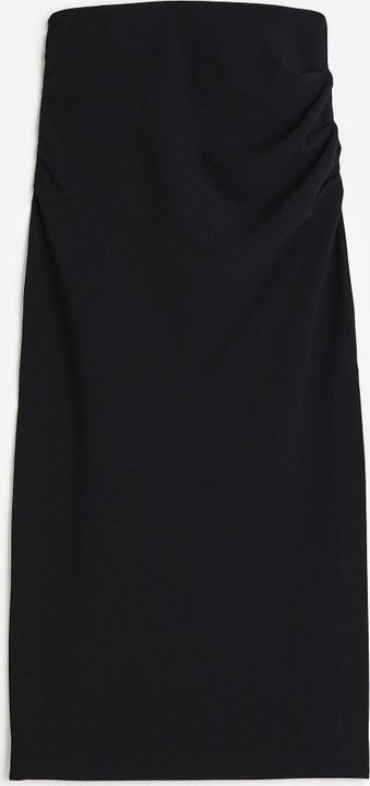 Czarna spódnica H & M maxi z dżerseju