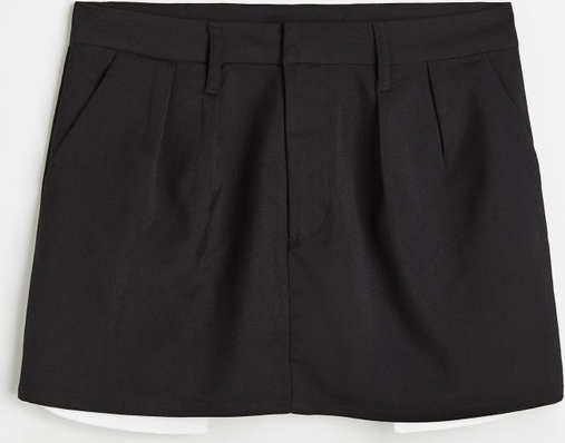 Czarna spódnica H & M mini w stylu casual