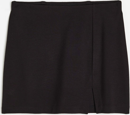 Czarna spódnica H & M w stylu casual mini