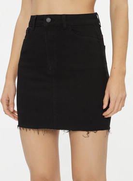 Czarna spódnica JDY z jeansu mini